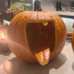 Freaky pumpkin meme