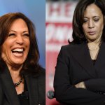 Kamala Harris, mais ne rit plus