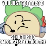 You just got Taco'd meme