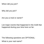 AUB membership meme