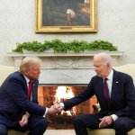 Trump Biden meeting