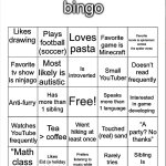 JustAnArabMemer101’s bingo meme