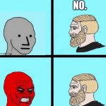 NPC madder meme