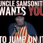 Uncle samsonite meme