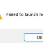 Failed to launch help meme