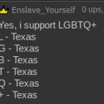 Yes, I support LGBTQ+