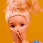 shocked barbie