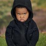 angry black kid template