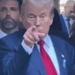 Trump Points GIF Template