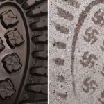 Swastika tread boots MAGA JPP Trump