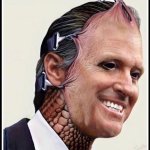 Reptillion in Gavin Newsom mask