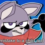 Rambley Raccoon hates Lloyd limited edition plush template