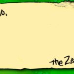 PvZ zombie note blank