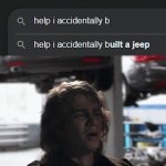 Accidents happen! But HOW THE F*CK DID THIS HAPPEN?! | "WHAT HAVE I DONE?" | image tagged in gifs,funny,star wars,jeep,gif,memes | made w/ Imgflip video-to-gif maker