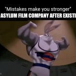 The movies they make are trash | THE ASYLUM FILM COMPANY AFTER EXISTING | image tagged in gifs,movies | made w/ Imgflip video-to-gif maker