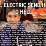 MR. ELECTRIC SEND HIM TO HELL