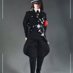 Nazi woman SS costume boots Trump MAGA