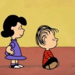 Lucy and Linus Watching TV meme