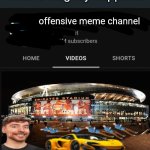 If ya know ya know. | Offensive meme channels when a tragedy happens:; offensive meme channel; I drove over 35 innocent people killing them! | image tagged in mrbeast thumbnail template,rip,mrbeast,memes,funny,offensive | made w/ Imgflip meme maker