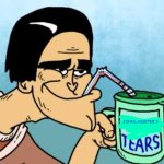 spellbound flopped so now i'm gonna drink john lasseter's tears | JOHN LASSETER'S; ME | image tagged in your tears drink,john lasseter,memes,netflix,skydance animation | made w/ Imgflip meme maker