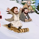 The Other Passion | The OTHER Passion
of the
Christ | image tagged in passion,snowboarding,memes,family guy,jesus christ,christmas | made w/ Imgflip meme maker