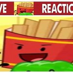 Live fries reaction