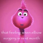 Elbow surgery meme