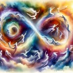 infinity dancing mystical