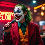 Joker Performing Stand-up template