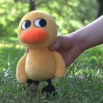 duck song plushie meme