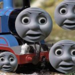 Thomas's o face dream | image tagged in angry thomas | made w/ Imgflip meme maker