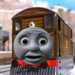 O face toby | image tagged in toby the tram engine | made w/ Imgflip meme maker