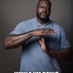 im sorry | THE MOVE I PULL; WHILE I'M BEING SAVAGELY EATEN BY DOGS | image tagged in shaq timeout | made w/ Imgflip meme maker