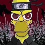 Homer Uchiha meme