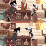 Dipper and Robbie hating each other