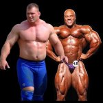 bodybuilder vs. powerlifter