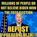 Biden did not win the 2020 election