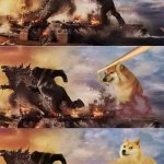 godzilla vs kong vs bonk vs doge