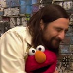 Jesus and Elmo