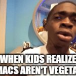 true | WHEN KIDS REALIZE BIG MACS AREN'T VEGETABLES | image tagged in gifs,ice cream,true | made w/ Imgflip video-to-gif maker