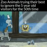 Zoo animals are quite unique | image tagged in gifs,memes,funny,animals,zoo | made w/ Imgflip video-to-gif maker