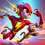 Flash and monkey