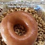 Cheerios VS Donuts