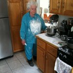 Grandma vs mixer