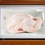 Turkey in microwave