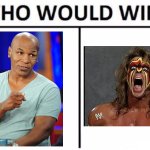 Boxing vs. Wrestling | image tagged in memes,who would win,boxing,wrestling,sports,sports fans | made w/ Imgflip meme maker