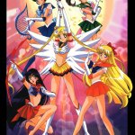 Eternal Sailor Moon and Super Inner Senshi Bellies