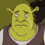 sad shrek