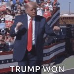 Pres Trump dancing