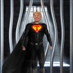 Super Trump breaks out of prison meme